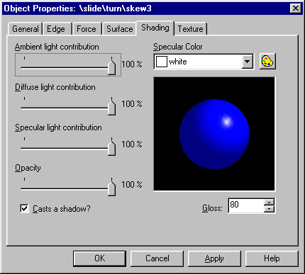 Shading Properties